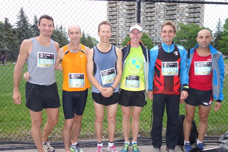 Peter Z and Crew at Ottawa 10k