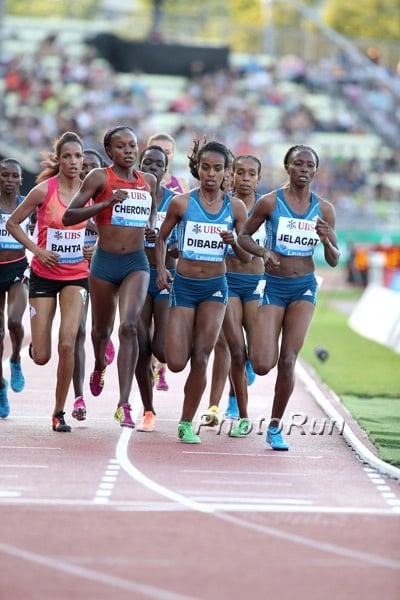 Women's 3000m: Genzebe Dibaba