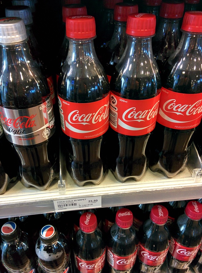 We guess that's better $4.25 cokes at the airport during the layover in Copenhagen
