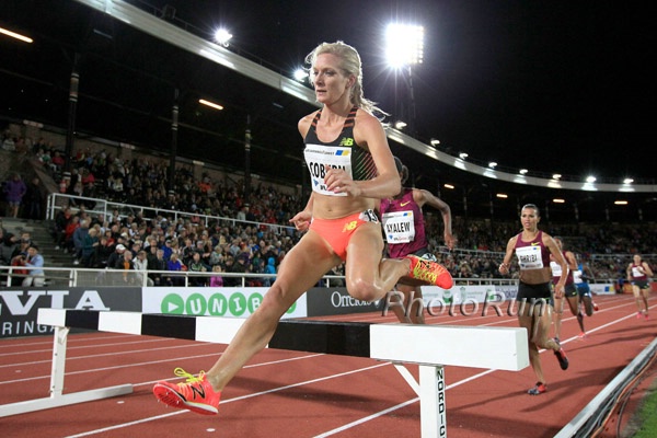 Emma Coburn  in the Steeplechase