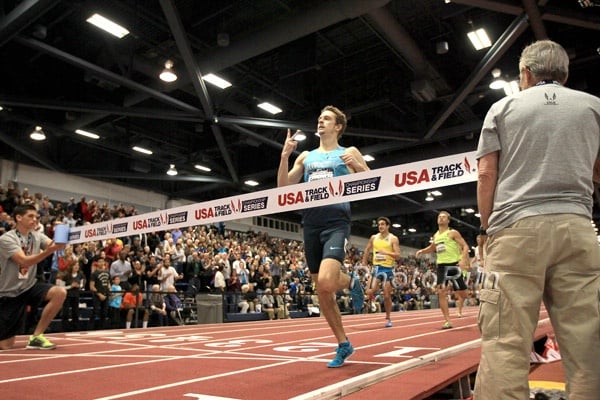 Erik Sowinski 2014 USATF Indoor 800m Champion
