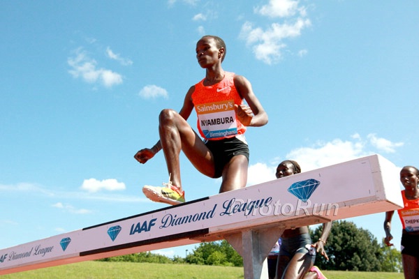 Virginia Nyambura Won the Steeple