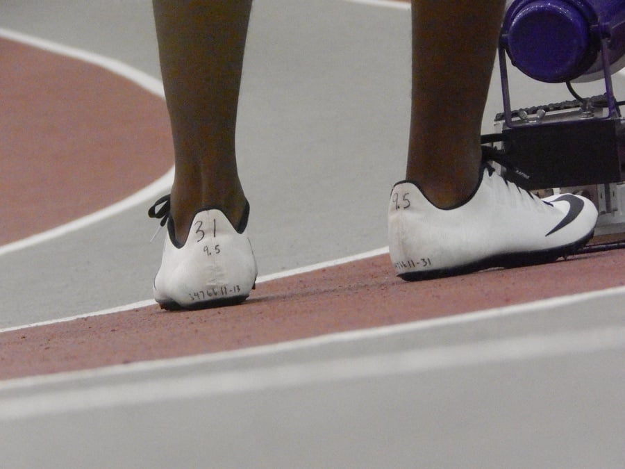 Trayvon Bromell's Shoes