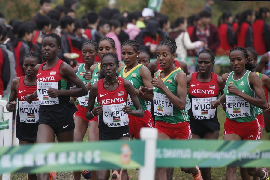 Agnes Jebet Tirop of Kenya
© Getty Images for IAAF