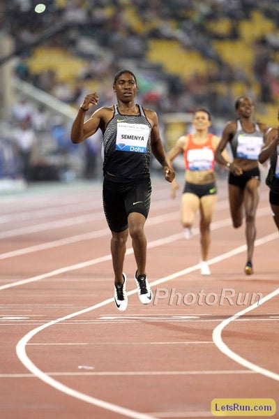 Maybe the Fastest Final 100m Ever for Semenya