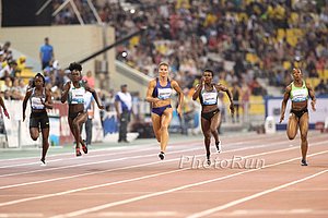 Women's 100m With Tori Bowie vs Dafne Schippers
