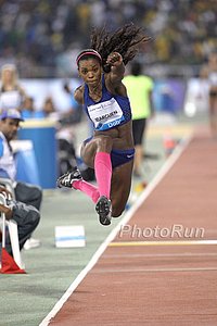 Caterine Ibarguen Won a Great Triple Jump
