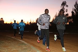 The Warmup Moi University Track 6:15m Eldoret, Kenya
