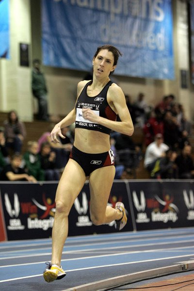 Jenelle Deatherage Was 2nd in the Mile

