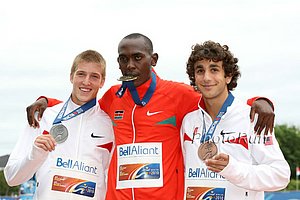 Cas Loxsom (l) at 2010 World Juniors *2010 World Junior Photos