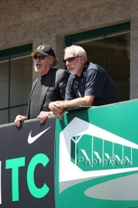 A good day for Phil Knight and Vin Lananna