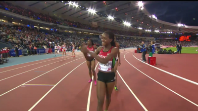 Kipyegon was pleased with her victory, though her Kenyan teammates were less than thrilled with their own performances.