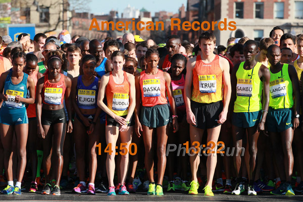 Molly Huddle and Ben True Before their American Records