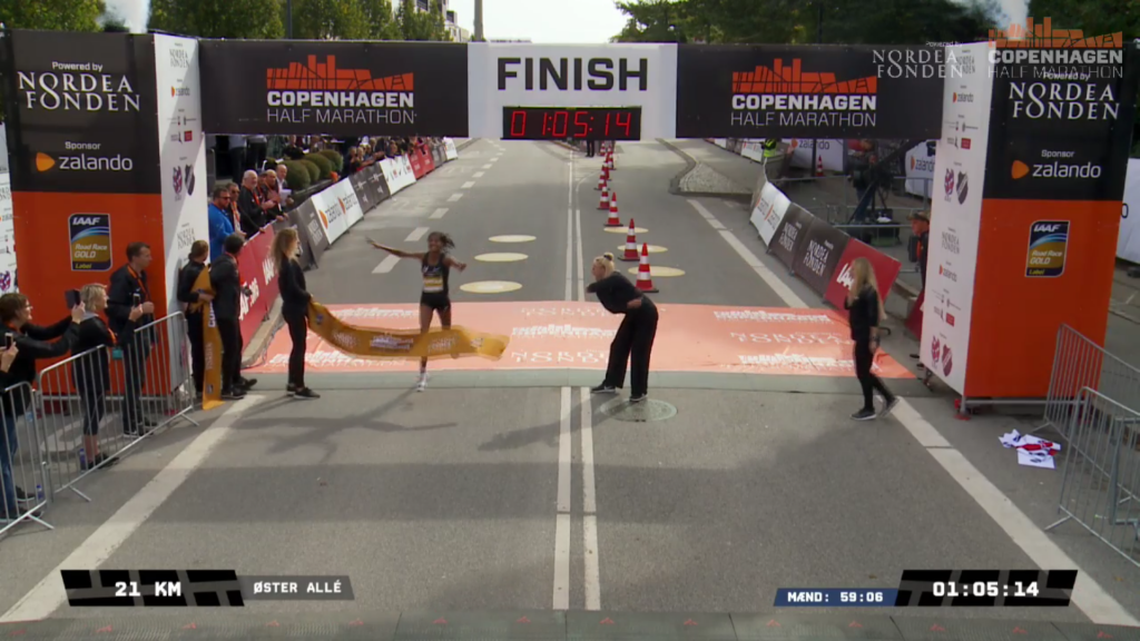 2018 Copenhagen Half Marathon Results