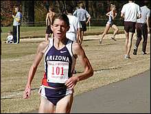 Tara Chaplin Was Out Front Early