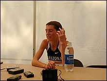 Winner Tara Chaplin - the high mileage queen