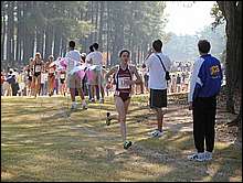 The top twin in the field: BC's Maggie Guinney got 10th.