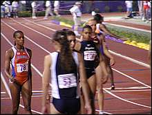 Women's 800 competitors