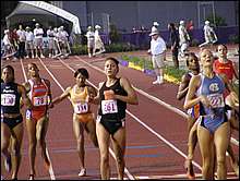 The finish