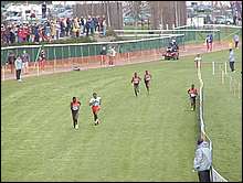 Finishing Straight