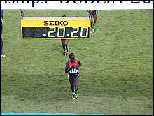 Vivian Cheruyot in 3rd
