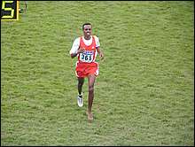 1 Shoe for Yonas Kifle of Eritrea in 8th