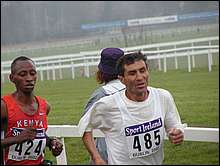 55 Year Old Man in Race