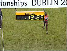 Sammy Kipketer in 4th