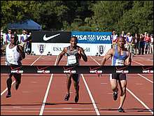 Tim Montgomery and Maurice Greene I