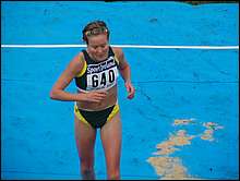 Benita Johnson in 4th