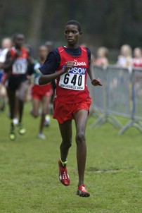 Farida Makula of Tanzania Opened up a big lead, then lost her shoe, and finished 13th