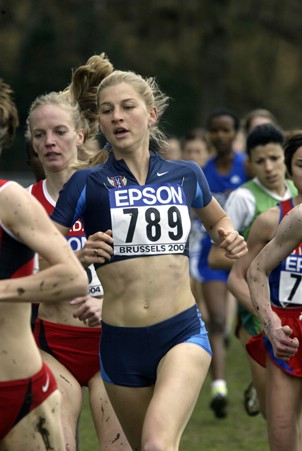 Carmen Douma World Indoor 1500m Silver Medalist and Fleshman