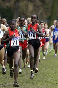 Edith Masai (746) Hanging Back