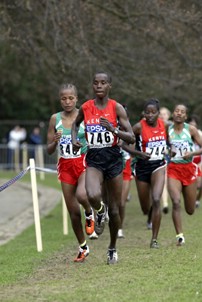 Masai Pulling Away from Teyba Erkesso 