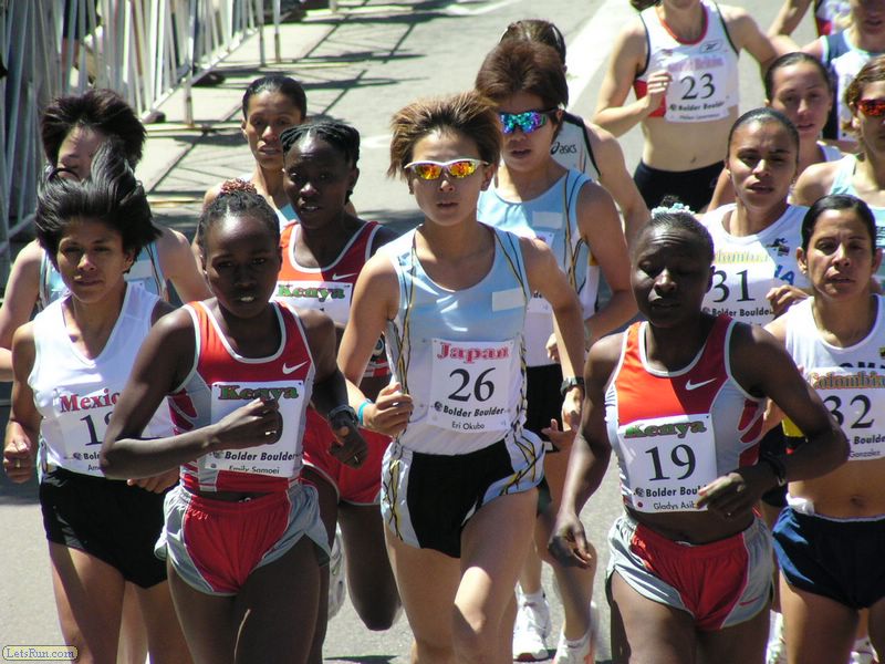 Kenyans and Japanese