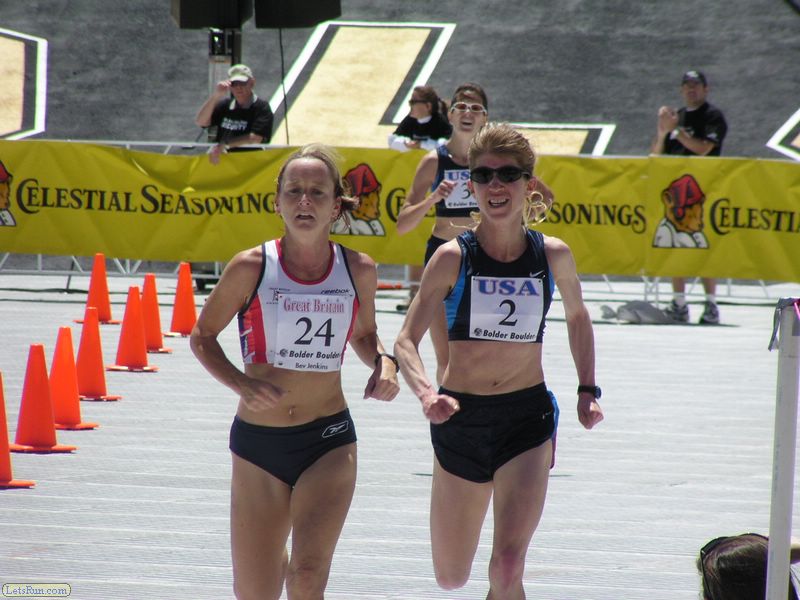 Ben Jenkins of Great Britain and Nicole Hunt of the US