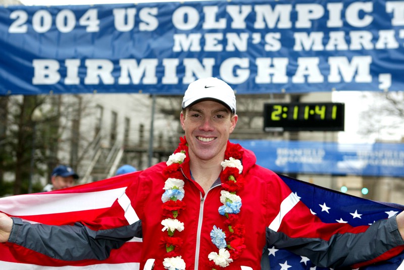 Dan Browne after Making His First Olympic Team