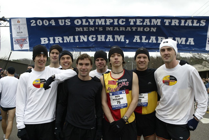 Brooks Team Hanson's Members Before the Start of Their Great Day