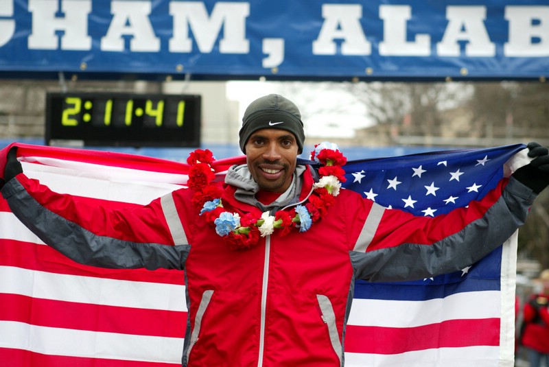 A Happy Meb Keflezighi