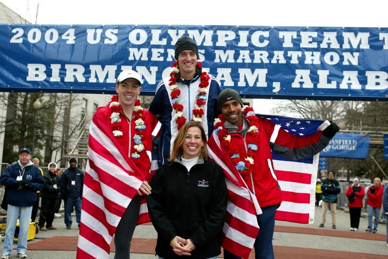 Your 3 Olympians With the Friendliest Race Director in American, Valerie McLean