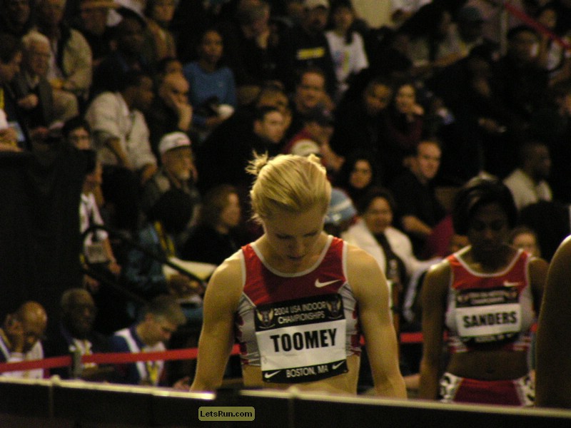 Jen Toomey, 800m pre race favorite