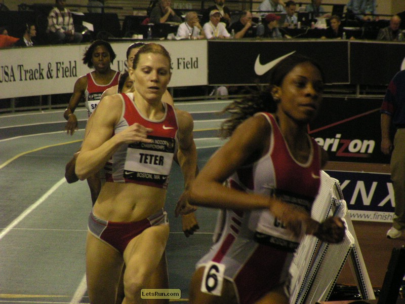 Former US Champ Nicole Teter Giving Chase (Would Finish 3rd)