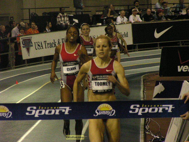 Jen Toomey with her first national title