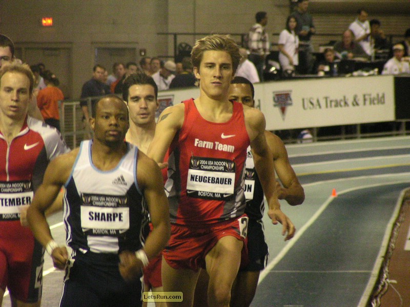 Former 400m Hurdler Fred Sharpe