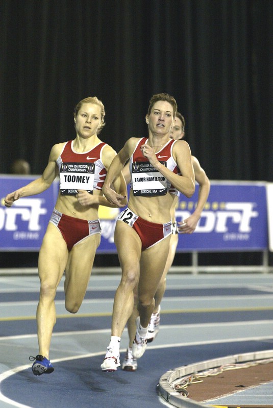 Suzy Favor Hamilton and Jen Toomey