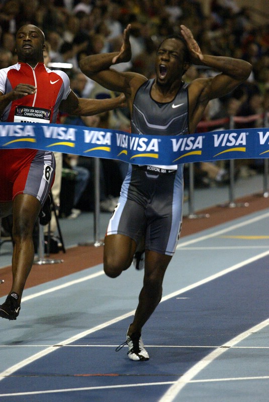 Jimmie Hackley Men's 200m Champ