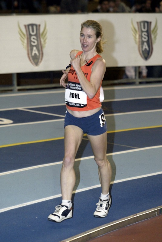 Michelle Rowe Race Walking