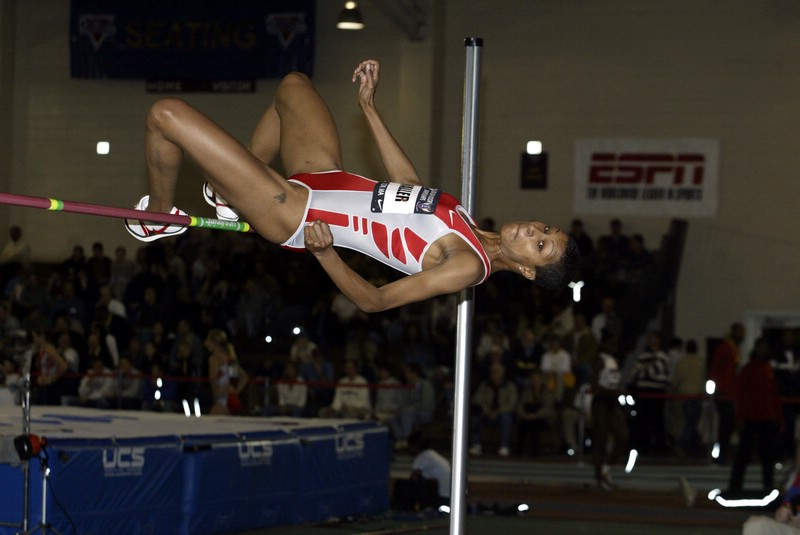 Tisha Waller High Jump Champ