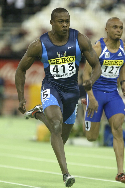 Shawn Crawford in Men's 60m