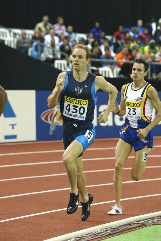 Michael Stember Qualified on Time for the 800m Semis